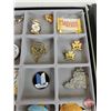 Image 5 : Collector Combo : Tins, Pins, Needles, Small Collectibles, Gold Tees, Figurines, etc! with Display B