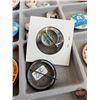 Image 10 : Collector Combo : Pin Collection ~ Large Selection & Variety (46) with Display Box / Glass Lid (Must