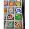 Image 7 : Collector Combo : Pin Collection ~ Large Selection & Variety (46) with Display Box / Glass Lid (Must