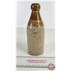 Image 4 : Stoneware Blob Top Bottle : R. Bowes & Son Manchester (Stamped) (7-1/2"H)