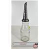 Image 5 : Glass Quart Oil Jar with Spout (Total Measures with Spout : 15"H)