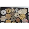 Image 3 : Vintage Token Collection - Variety (Incl: NY Subway, Gaming, Bus, etc) (with Slide Sorter) (Must See