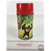 Image 5 : Aladdin Thermos "TARZAN" (Note: Missing Lid / Has Cup) c.1966 (6-3/4"H)