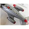 Image 13 : Tin Toy : Airplane "Boeing 727" (Batt Op) (Japan) (12-1/2"L)