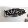 Image 5 : Vehicle Emblems / Caps / Parts (7) : Western Star; Autocar; Columbia; Adventurer; Ford; etc
