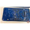 Image 11 : Alberta Lic Plates (5) : 1970; 1971; 1972; 1973; 1974 (6" x 12")