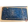 Image 8 : Ontario Lic Plates (3): - 1934 (5-1/2" x 12") - 1967 Confederation (Pair) (6" x 12")
