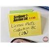 Image 12 : British Columbia Lic Plates (22) : 1960's-70's + (All Matching Sets) (See Pictures for Styles / Type