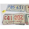 Image 3 : Saskatchewan Lic Plates (26) : 1950's-60's-70's (All Matching Sets) (See Pictures for Styles / Types