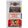 Image 2 : Promotional Lic Plates & Lic Plate Frames (11) : Incl Calgary Flames (See Pictures for Styles / Type