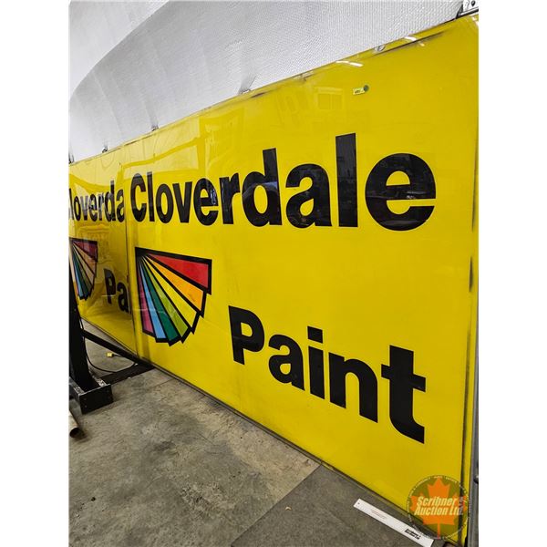 Cloverdale Paint Plastic Sign Lenses (2) (Large) (Each Measures : 71" x 106")
