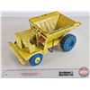 Image 2 : LUMAR Tin Toy Dump Truck (5-1/2"H x 7"W x 12-1/2"D)