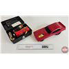 Image 1 : Gas Powered Drag Race Car "COX The Stinger" c/w Little Tool Box with Accessories (Car Measures: 4"H 