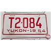 Image 3 : Yukon Lick Plates (3) : Public Service ; 1964 ; 1972 (6" x 12")