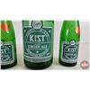 Image 3 : KIST Bottles (Green) (5) (White ACL) (Tallest Measures: 11-3/4"H)