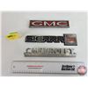 Image 1 : Vehicle Emblems (3) : Chevrolet; GMC; Sierra 2500 (Longest Measures: 9-3/4")