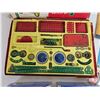 Image 3 : MECCANO Sets (3) : 2 Unopened & Vintage Set 1961 (opened) (Vintage Set Box Measures: 17" x 11-1/2")