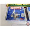 Image 6 : MECCANO Sets (3) : 2 Unopened & Vintage Set 1961 (opened) (Vintage Set Box Measures: 17" x 11-1/2")