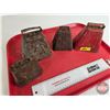 Image 2 : Cowbells (4) (Variety) (Largest Measures: 5"H)