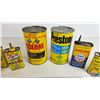 Image 3 : Tin Collection : Prestone Anti-Freeze (Full) ; Rislone; Flit Powder; Liquid Wrench; etc! (Tallest Me