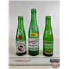 Image 1 : Bottles (3) (Green) : - Jamaica Dry Ginger Ale (Red/White ACL) - Rumming's Limited (White/Orange ACL