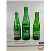 Image 5 : Bottles (3) (Green) : - Jamaica Dry Ginger Ale (Red/White ACL) - Rumming's Limited (White/Orange ACL