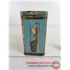 Image 5 : OLD CHUM Tobacco Tin (4-3/4"H x 4"W x 2-1/2"D)