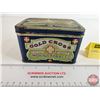 Image 2 : Gold Cross Tobacco Tin (3"H x 5"W x 3-3/4"D)