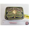 Image 6 : Gold Cross Tobacco Tin (3"H x 5"W x 3-3/4"D)