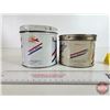 Image 3 : Daily Mail Tobacco Tins (2)  (Largest Measures: 4-1/4"H x 4-1/2"Dia)