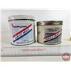 Image 4 : Daily Mail Tobacco Tins (2)  (Largest Measures: 4-1/4"H x 4-1/2"Dia)