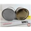 Image 6 : Daily Mail Tobacco Tins (2)  (Largest Measures: 4-1/4"H x 4-1/2"Dia)