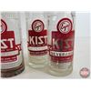 Image 3 : KIST Bottles (Clear) (5) (White/Red ACL) (All Measure: 9-1/4"H)