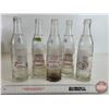 Image 4 : KIST Bottles (Clear) (5) (White/Red ACL) (All Measure: 9-1/4"H)