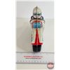 Image 3 : Vintage Friction Tin Toy "Patrol Police" Motorcycle (HAJI Japan) (7"H x 2-1/2"W x 13-1/2"L)