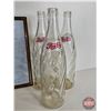 Image 7 : PEPSI Collection (Bottles, Cans, Framed Copy of New Bottle Design 1940, Mini Tin Signs) (Tallest Bot