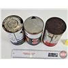 Image 6 : Oil Cans (3) : Varcon; Viceroy; Triton (6-1/2"H x 4"Dia)