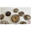 Image 6 : Vintage Vehicle Grease Caps & Rad Caps (Variety) (Incl. Buick; Chevrolet; Nash; Oakland; etc)