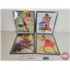 Image 1 : Pin-Up Girl Prints (4) (on Back Boards)  (Back Boards 12" x 10")