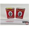 Image 1 : Prince Albert Pocket Tins (2) (4-1/4"H x 3"W x 1"D)