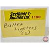 Image 7 : Bullet Lighters (3) (Longest Measures: 2-7/8")