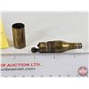 Image 2 : Brass Bottle Lighter (Kemco) (2-3/4"H)
