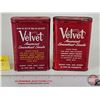 Image 3 : VELVET Pocket Tins (2) (4-1/2"H x 3"W x 1"D)