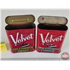 Image 5 : VELVET Pocket Tins (2) (4-1/2"H x 3"W x 1"D)