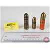 Image 1 : Bullet Lighters (Brass) (3) (Longest Measures: 2-7/8")