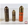 Image 2 : Bullet Lighters (Brass) (3) (Longest Measures: 2-7/8")