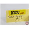 Image 7 : Bullet Lighters (Brass) (3) (Longest Measures: 2-7/8")