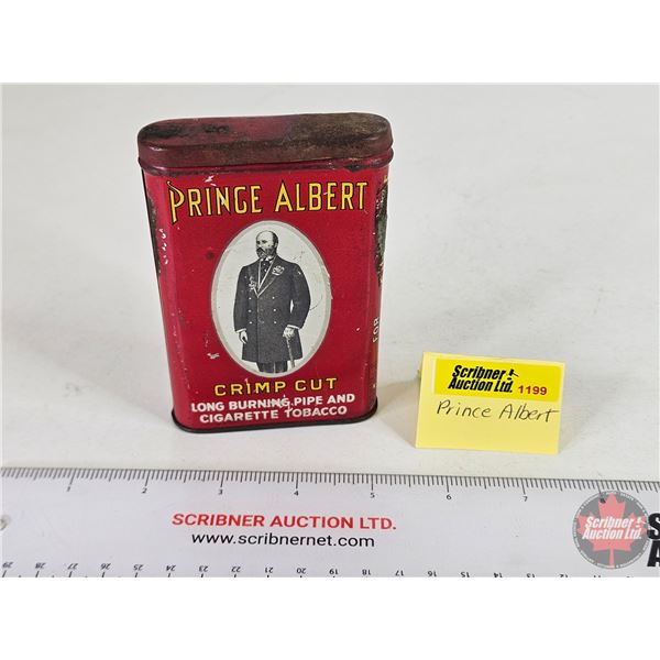 Prince Albert Pocket Tin  (4-1/2"H x 3"W x 7/8"D)