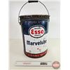 Image 4 : ESSO Marvelube Five-Gallon Pail w/Lid (15-1/2"H x 12"Dia)