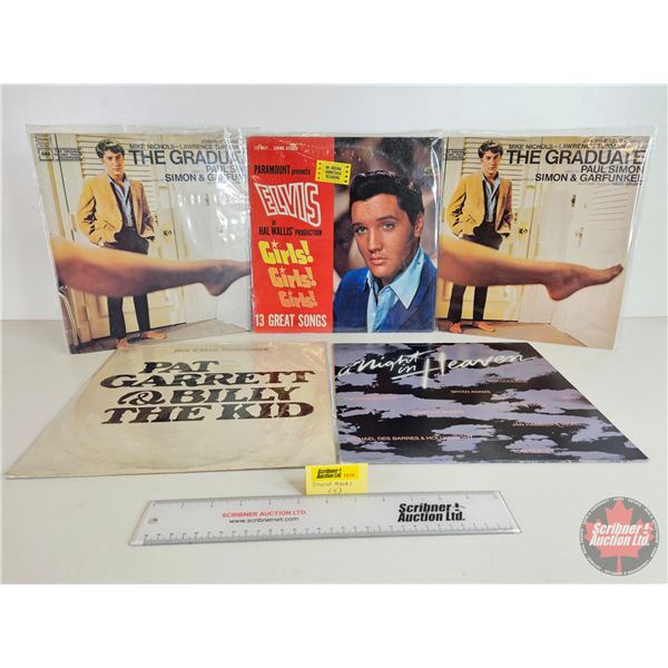 Movie Soundtrack LP's (5)